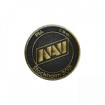 Нашивка | Natus Vincere (золотая) | Стокгольм 2021