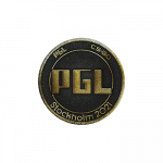 Нашивка | PGL (золотая) | Стокгольм 2021