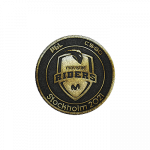 Нашивка | Movistar Riders (золотая) | Стокгольм 2021
