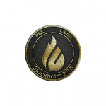 Нашивка | Copenhagen Flames (золотая) | Стокгольм 2021